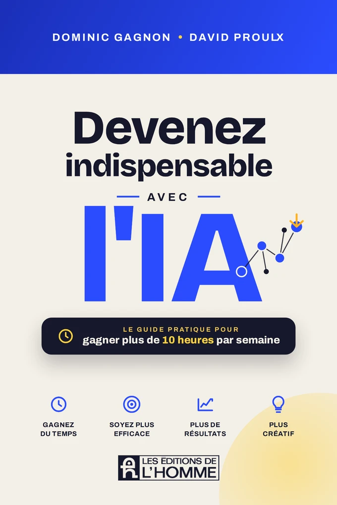 Couverture du livre Devenez indispensable avec l’IA